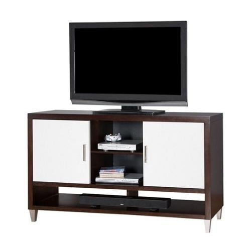 ACME Namir Espresso Corner TV Stand for Flat Screen TVs up to 60