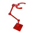 thumbnail image 4 of de Acción, Soporte Flexible Y Resistente, Soporte para Modelo de Muñeca, Soporte para Ahorrar Espacio, Soporte de Exhibición para Muñec , Rojo CUTICAT Estante de exhibición, 4 of 7