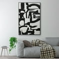 thumbnail image 2 of Prosperous Elements V10 Framed Premium Gallery Wrapped Canvas - Ready to Hang - 17 x 25 - Black Floating Frame, 2 of 9