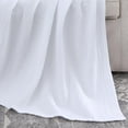 thumbnail image 6 of Chezmoi Collection 100% Cotton 4 Layer Muslin Blanket, Queen Size, Lightweight Breathable Pre-Washed Throw, Soft All Season Blanket for Bed Sofa Couch, White, 6 of 9