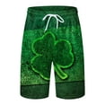 thumbnail image 5 of TSADFHJI Pyjama Homme Imprimé Jour de la Saint-Patrick Col Rond Manches Courtes Short Costume TG Gris, 5 of 5
