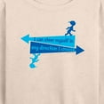 thumbnail image 3 of Dr. Seuss - You Can Steer Yourself - Women's Lightweight French Terry Long Sleeve Shirt, 3 of 6