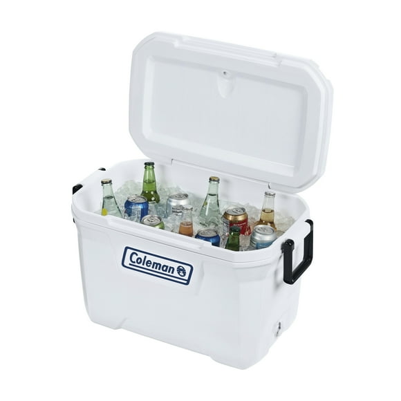 Glacière marine Coleman série classique, capacité de 49,2 litres (52 pintes), blanche
