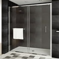 thumbnail image 2 of LessCare Ultra-A 30.75'' x 76'' Bypass Sliding Shower Door, 2 of 2