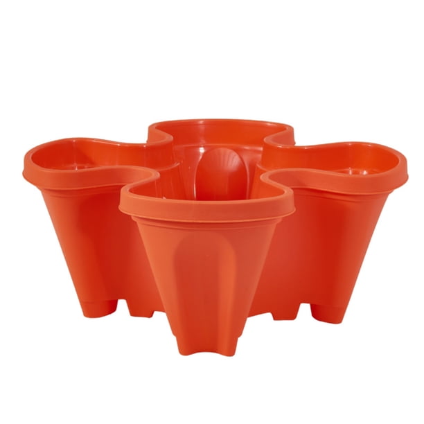 Maceta De Plástico Creativa Macetas Apilables Para Jardinería Interior Exterior Kearding HA045064-06