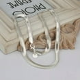 thumbnail image 6 of QQTDFG 6MM 925 sterling solid silver snake chain Men Women necklace 16 - 24 inch-22inches, 6 of 8
