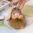 thumbnail image 1 of Llavero De Felpa ENOCH Con Encanto Decoración Kawaii Mochila Colgante Joyería Regalo Coches Pompón, 1 of 4