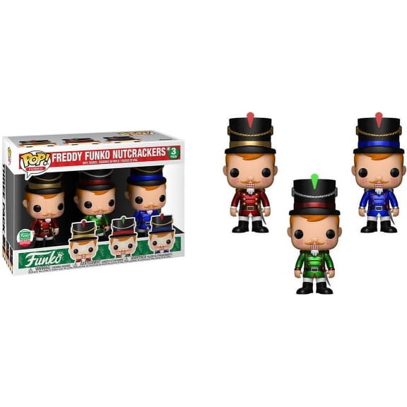 Freddy Funko Nutcrackers Funko Pop! Vinyl Figure 3-Pack