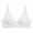 White, variant on aidice Bras for Women No Underwire Breathable Comfy Spaghetti Strap Seamless Padded Everyday Bras