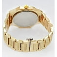 thumbnail image 3 of 51mm Montres Carlo Luxury Men's Embellished Stones Quartz Fashion Wrist Watch (Gold/Black), 3 of 4