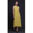 thumbnail image 4 of Bimba Floral Causal Long Dos Nu Licol Robe Femmes Imprimé BeachDress-Medium, 4 of 6