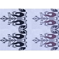 thumbnail image 1 of Ahgly Company Machine Washable Indoor Rectangle Transitional Lavender Blue Area Rugs, 7' x 10', 1 of 7