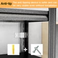 thumbnail image 4 of Ultra-Strong Adjustable Shelf Unit, 4-Tier Metal Shelving Organizer with 600 lb/Shelf Rating, Ideal for Home Garage Storage, Pantry, Office, Laundry & Utility Rooms | 40" x 18" x 54", 4 of 8