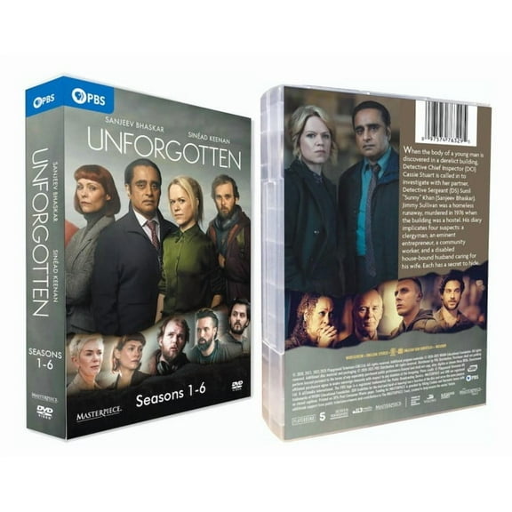 Brand New & Sealed: Unforgotten Complete Series Seasons 1-6 (12-Disc DVD Box Set)