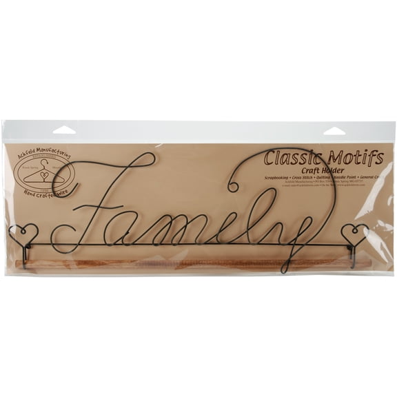 Fabric Holder W/16" Dowel-Family