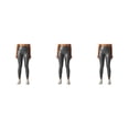 thumbnail image 4 of Qarigey Mallas de cuero para mujer, pantalones pitillo de Yoga de cintura alta, sin grietas, pantalones ajustados de realce, medias sexis de Type1 NO1, 4 of 6