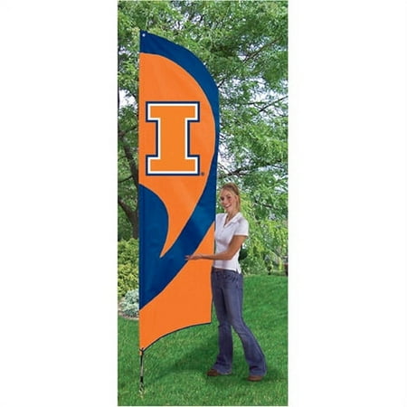 The Party Animal, Inc NCAA Tall Team Flag