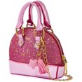 thumbnail image 1 of Cartera con purpurina para niñas pequeñas, cartera pequeña a la moda con forma de cúpula cruzada de princesa Zhivalor WMZL-599-2, 1 of 4