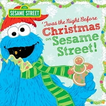 Sesame Street Scribbles Twas the Night Before Christmas on Sesame Street, (Hardcover)