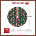 thumbnail image 2 of Sikiie Mushroom House Nativity Christmas Tree Skirt, Jesus Christian Winter Holiday Tree Mat Decoration(30-48IN)30", 2 of 6