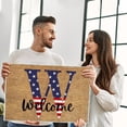 thumbnail image 4 of PALIFEUR 4th Of July Door Mat Non-Slip Outdoor Patriotic Welcome Mats for Front Door, Independence Day Bedroom Front Door Mat, Absorbent Door Mat Outside Entrance, 19x31 Inch, 4 of 5