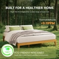 thumbnail image 3 of AFO King Size Wood Platform Bed Frame-12 Inch Solid Wood Queen Bed Frame with Slat Support, No Box Spring Needed-Rustic Pine, 3 of 8