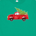 thumbnail image 4 of Inktastic Christmas Vintage Truck with Christmas Tree Boys or Girls Baby T-Shirt, 4 of 5