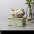 thumbnail image 3 of Perfect Memorials Aged Stone Baby in Basket Cremation Urn, 3 of 9