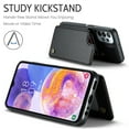 thumbnail image 7 of ShieldPlus for Samsung Galaxy A23 Case with Card Holder, for Samsung A23 Wallet Case for Women Men with RFID Blocking, Durable Kickstand Shockproof Case for Galaxy A23 4G,Black, 7 of 7