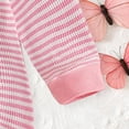 thumbnail image 4 of Baby Newborn Romper ClothesCotton for 3-6 Months Newborn Baby Boy Girl Spring Fall Clothes Long Sleeve Bubble Sweatshirt Romper Cute Infant Outfit, 4 of 7