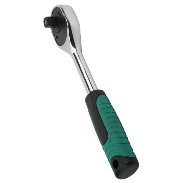 1 2in Ratchet Wrench 1 2in Ratchet Spanner Designed With 2 color Rubber coated Handle 1 2in 2 Way Drive Quick Release Spanner For Car For Home