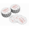 thumbnail image 3 of Inkdotpot Real Rose Gold Foil Ready To Pop Baby Shower Tags Favor Hang Paper Tags 50 Pieces, 3 of 6