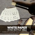 thumbnail image 1 of 200pcs Wine Marker Tags Wine Cellar Labels Reusable Plastic Wine Hanging Tags Beverage Bottle Distinguish Labels, 1 of 5