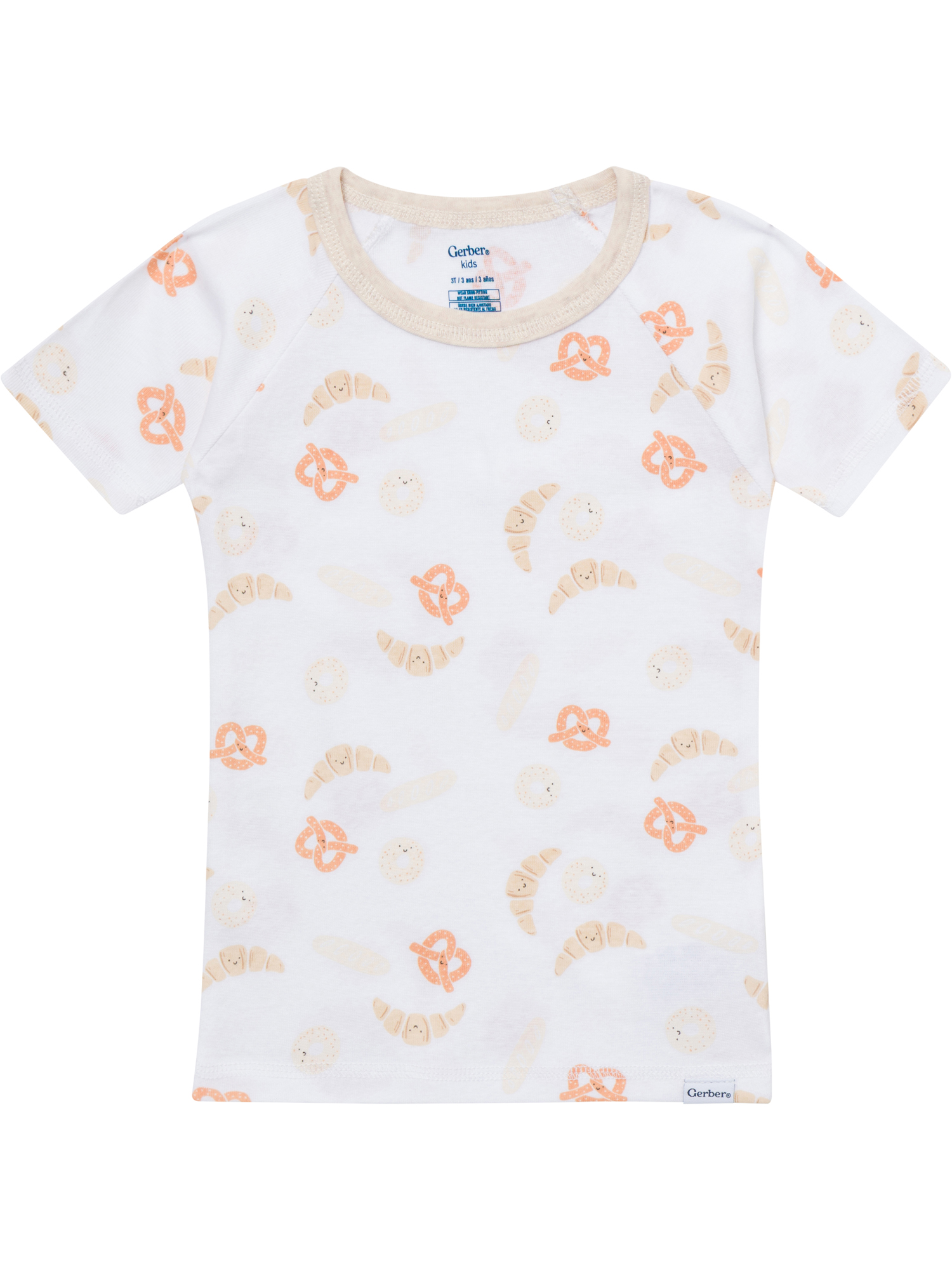 Gerber Toddler Neutral Tight Fitting Pajama Set photo 4