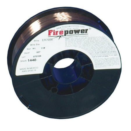 Firepower 1440-0216 .030 in. 11 lb. Mild Steel Solid (Best Welding Wire For Mild Steel)