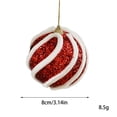 thumbnail image 3 of Qocolhg Christmas Tree Decoration Xmas Tree Hanging Ball Ornaments-Christmas Ornaments for Christmas Tree Winter New Year Holiday Party Wedding Decorations,Christmas Decorations Indoor Clearance, 3 of 7