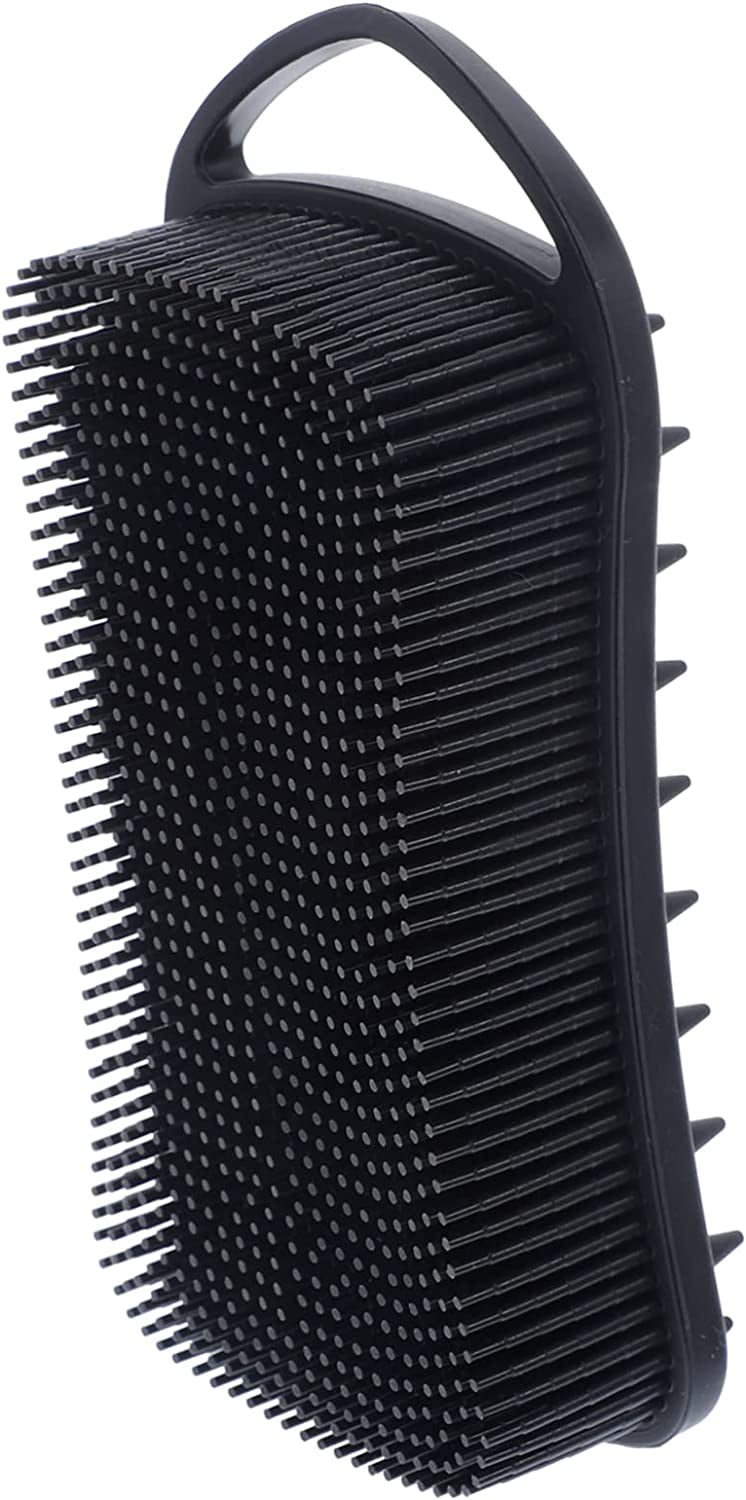 Silicone Bath Brush Body Wash Scrubber Silcone Body Scrubbers Scalp ...