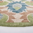 thumbnail image 3 of SAFAVIEH Antiquity Raschelle Oriental Wool Area Rug, Ivory/Green, 6' x 6' Round, 3 of 10