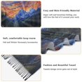 thumbnail image 5 of FORMRS Womens Scarf Winter Soft Long Big Warm Shawls Wrap Tassel Scarves, Mountains and Forests, 5 of 9