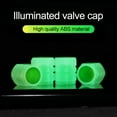 thumbnail image 2 of Happy Date Universal Luminous Tire Valve Cap Plastic ABS Dustproof Decorative Tires Accessories Tire Stem Covers Application Car Motorcycle Bicycle, 2 of 9