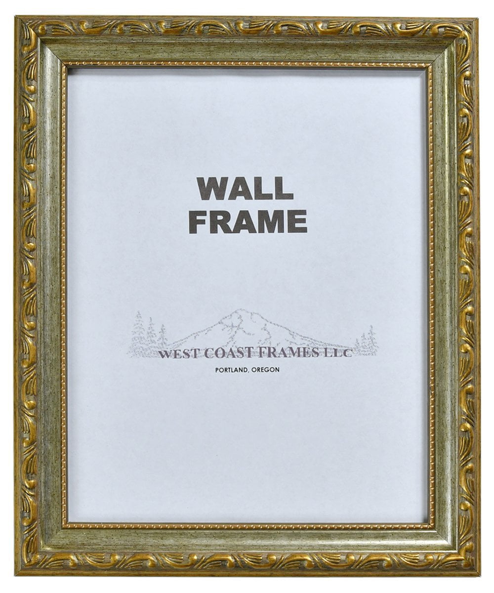 4"x6" 5"x7" 8"x10" A4 Metallic Range Photo Frame Gold Silver Copper Wall Desk 