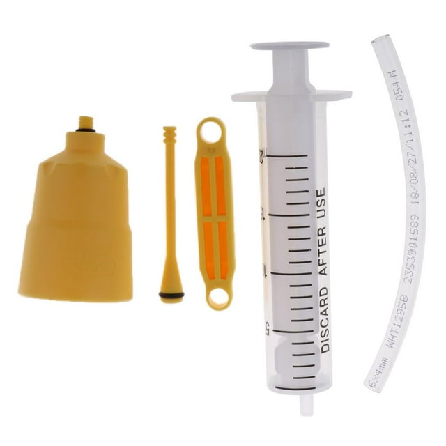 Almencla Mountain Bike Disc Brake Tool Hydraulic Bleed Funnel Mineral Oil Funnel Set