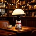 thumbnail image 5 of Christmas Snowman Night Light, LED Warm Light Eye-Friendly Desk Lamp, Bedroom Bedside Decorative Lamp, Cute Holiday Gift Ornament with Touch Control, 5 of 7