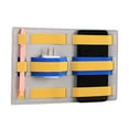 thumbnail image 3 of 2 uds portátil almacenamiento trasero bolsillo Cables soporte bolsa para Cables Notebooks auriculares Amarillo jinwen Bolsillo trasero para portátil., 3 of 8