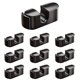 thumbnail image 4 of Organizador De Cables De Pared Con Resorte, Diseo De 6 Ranuras, Correas Ajustables, Ideal Para La Oficina En Casa, Almacenamiento De Dispositivos Electrnicos, Plstico Resistente, UKHBMC, 4 of 8