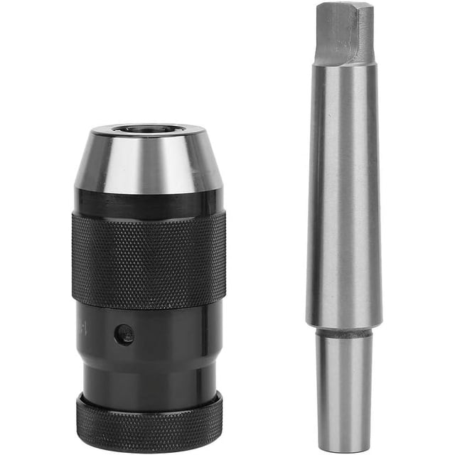 Portabrocas para torno B18 de 16 mm, resistente, autoajustable, con biela MT3-B18 para fresadoras