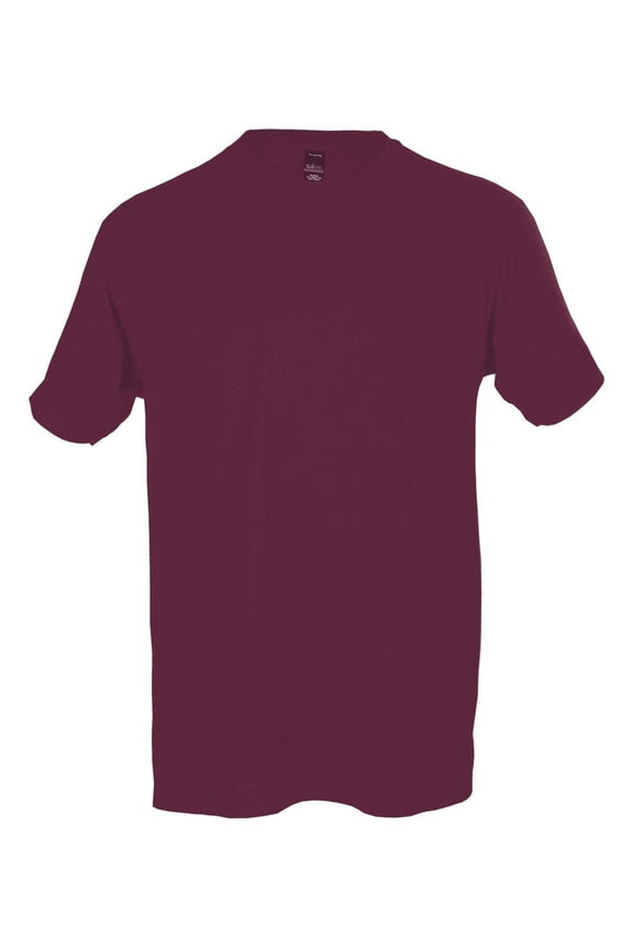- Unisex Heavyweight Jersey T-Shirt - 290 - Burgundy - Size: 2XL
