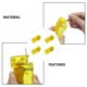 thumbnail image 3 of ADDHAT 4Ud Sewing Needle Threader Amarillo Herramienta Y Para Proyectos De, 3 of 8