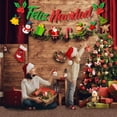 thumbnail image 5 of Glitter Feliz Navidad Banner Spanish Christmas Decorations Xmas Happy Holiday Party Garland Supplies Merry Christmas Decor for Home Office Fireplace Mantel, 5 of 6