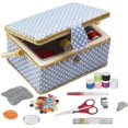 thumbnail image 1 of Panier de Couture Moyen avec Kit d'Accessoires de Couture (Rouge), 1 of 7